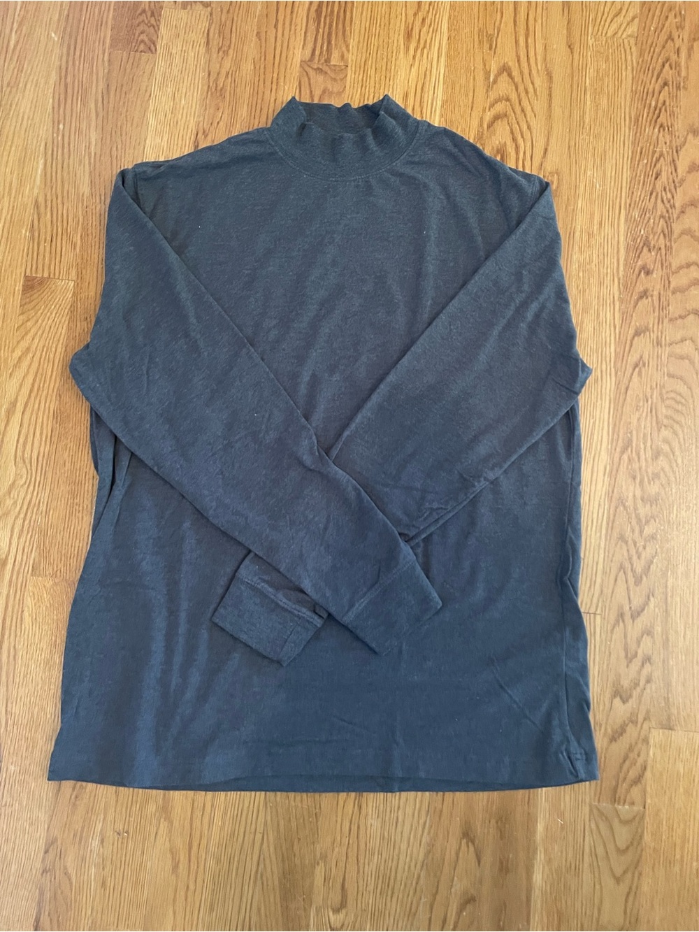 Saddlebred Men's Charcoal Turtleneck Sweater, L - Picture 4 of 7